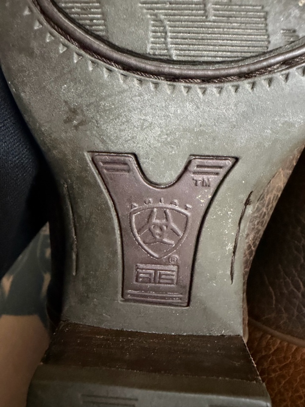 Ariat Daisy leather Western Boots Size 8.5 - Picture 6 of 13
